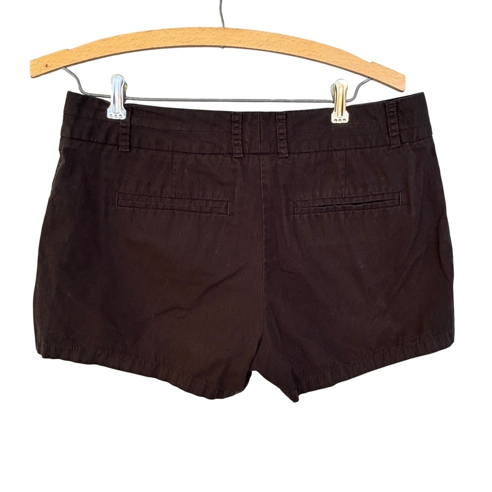 J.Crew Womens Broken-In Chino Shorts Black Cotton Size 4 36234 SU 17 - Picture 3 of 5